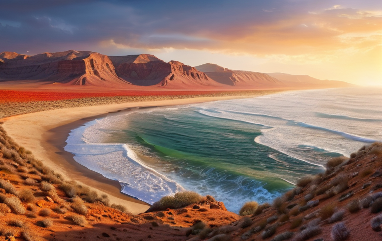 나미비아 광업과 천연자원 개발 - Here are three detailed image generation prompts in English, adhering to all specified guidelines: