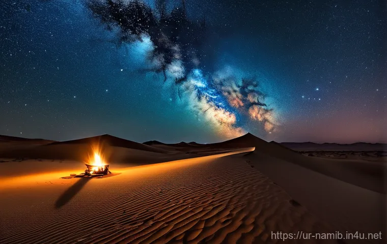 나미비아 자연과 환경 - **Etosha's Vibrant Waterhole Life:**
    A dynamic scene depicting diverse African wildlife gathered...